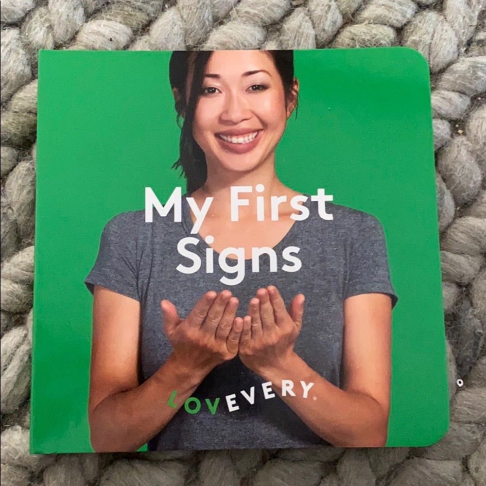 Lovevery my first signs book